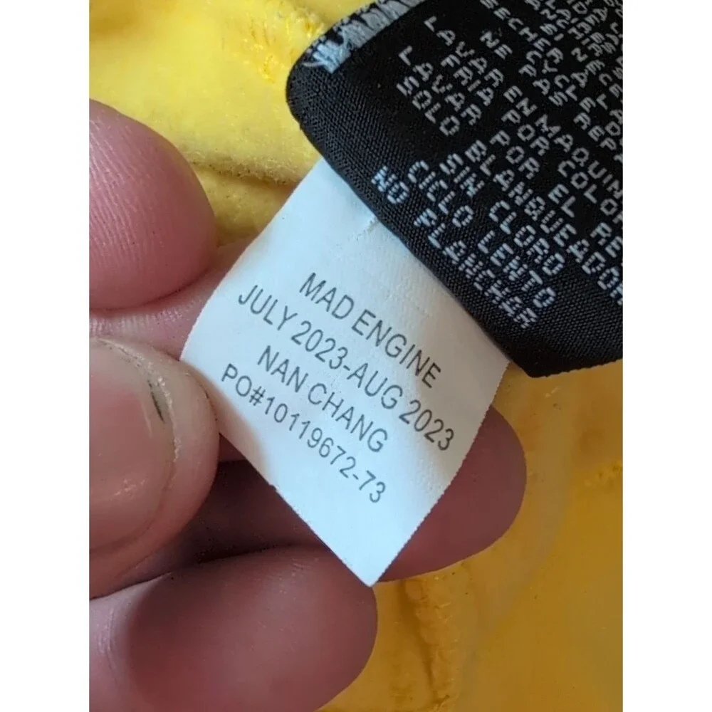Pokemon Yellow Pikachu Hooded Zip Jacket with Ear Details